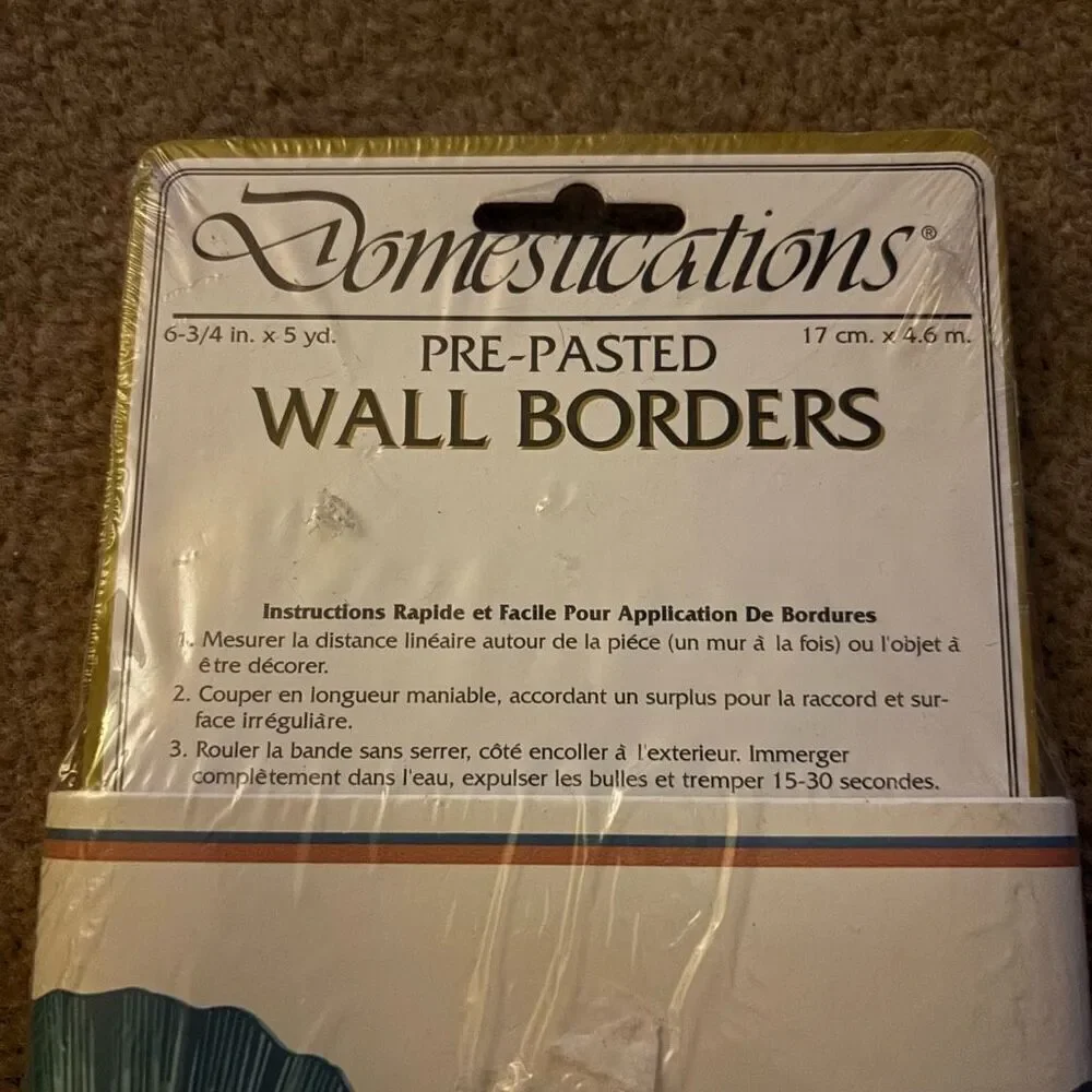 Imperial Wall Coverings Domestications Beach #BJC3990B 5 Yards *New*